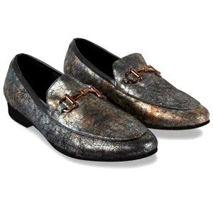 Steve Madden Metallic Loafers Mens 12M